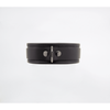 Love In Leather - Leather Collar w/ Lockable Buckle | Pewter