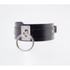 Love In Leather - Leather Collar w/ Buckle Closure | Silver