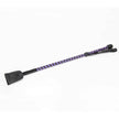 Love In Leather - Genuine Leather Braided Riding Crop | Purple