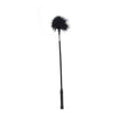 Love In Leather - Black Marabou Feather Tickler With Diamante Wrap | Black