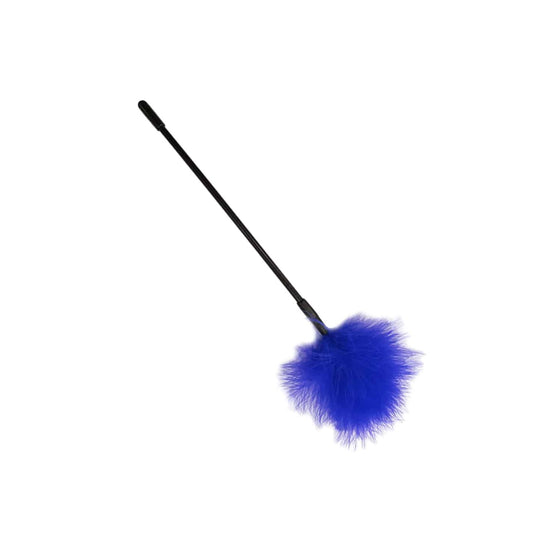 Love In Leather - Basic Feather Tickler | Blue