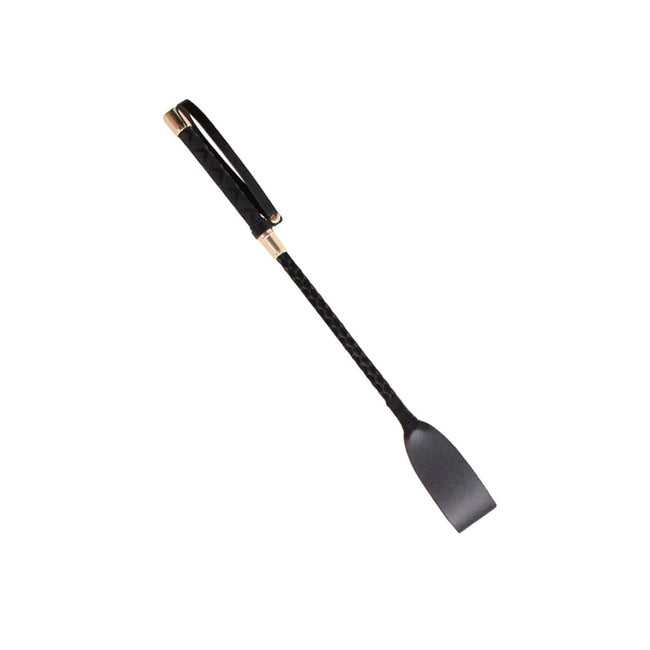 Love In Leather - Mini Braided Satin Detail Crop With Wrist Strap | Gold