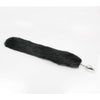 Love In Leather - Foxtail Butt Plug | Small Black
