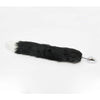 Love In Leather - Foxtail Butt Plug | Small Black