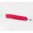 Love In Leather - Foxtail Butt Plug | Small Pink