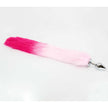 Love In Leather - Foxtail Butt Plug | Small Pink