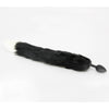 Love In Leather - Foxtail Butt Plug | Small Black