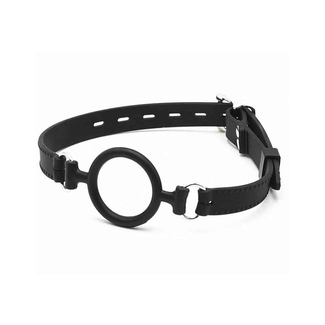 Love In Leather - Silicone O-Ring Gag | Black