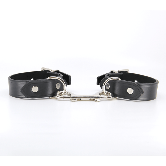 Love In Leather - Double Ended Snap Join Leather Wrist Restraints | Australian Made