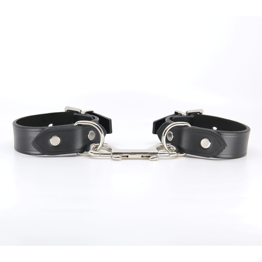 Love In Leather - Double Ended Snap Join Leather Wrist Restraints | Australian Made