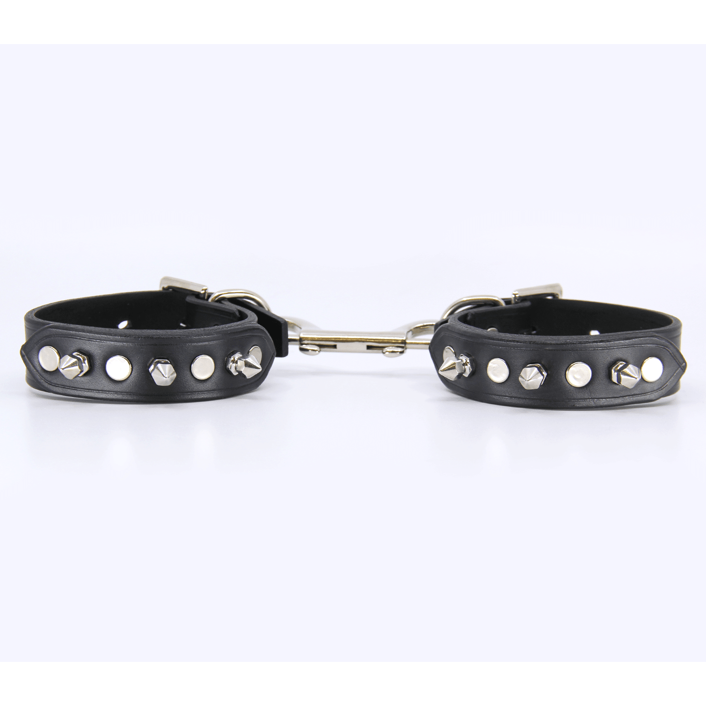 Love In Leather - Detachable Dog Spike Leather Wrist Restraints | Australian Made