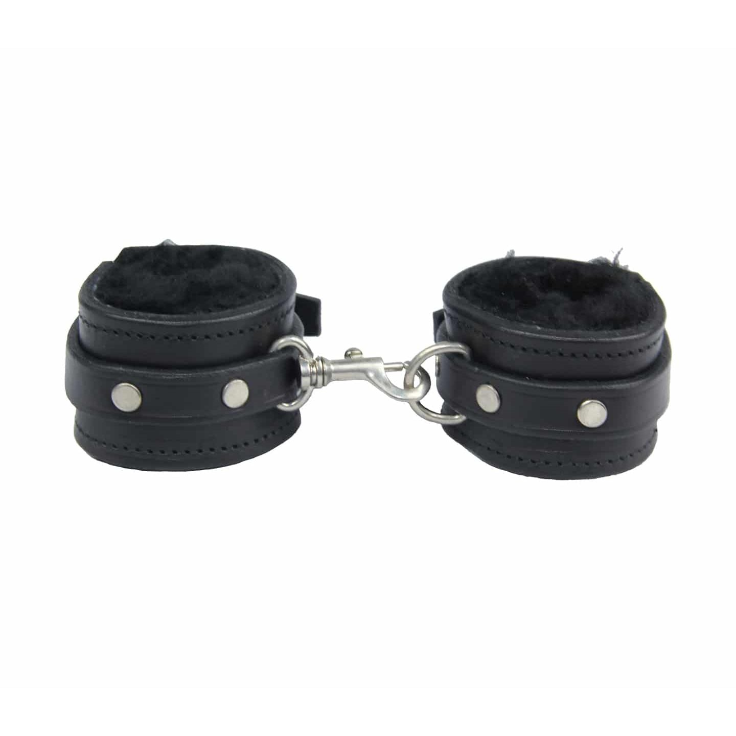 Love In Leather - Sheepskin Lined Leather Wrist Restraints | Australian Made