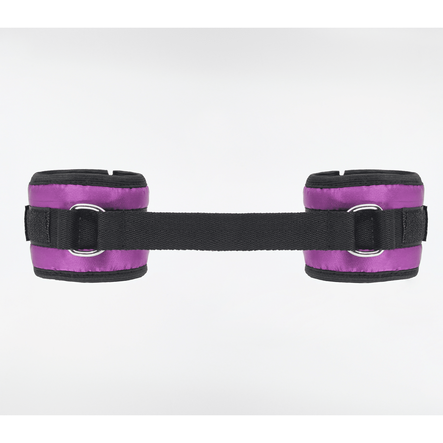 Love In Leather - Satin Wrist Restraints | Purple
