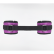 Love In Leather - Satin Wrist Restraints | Purple