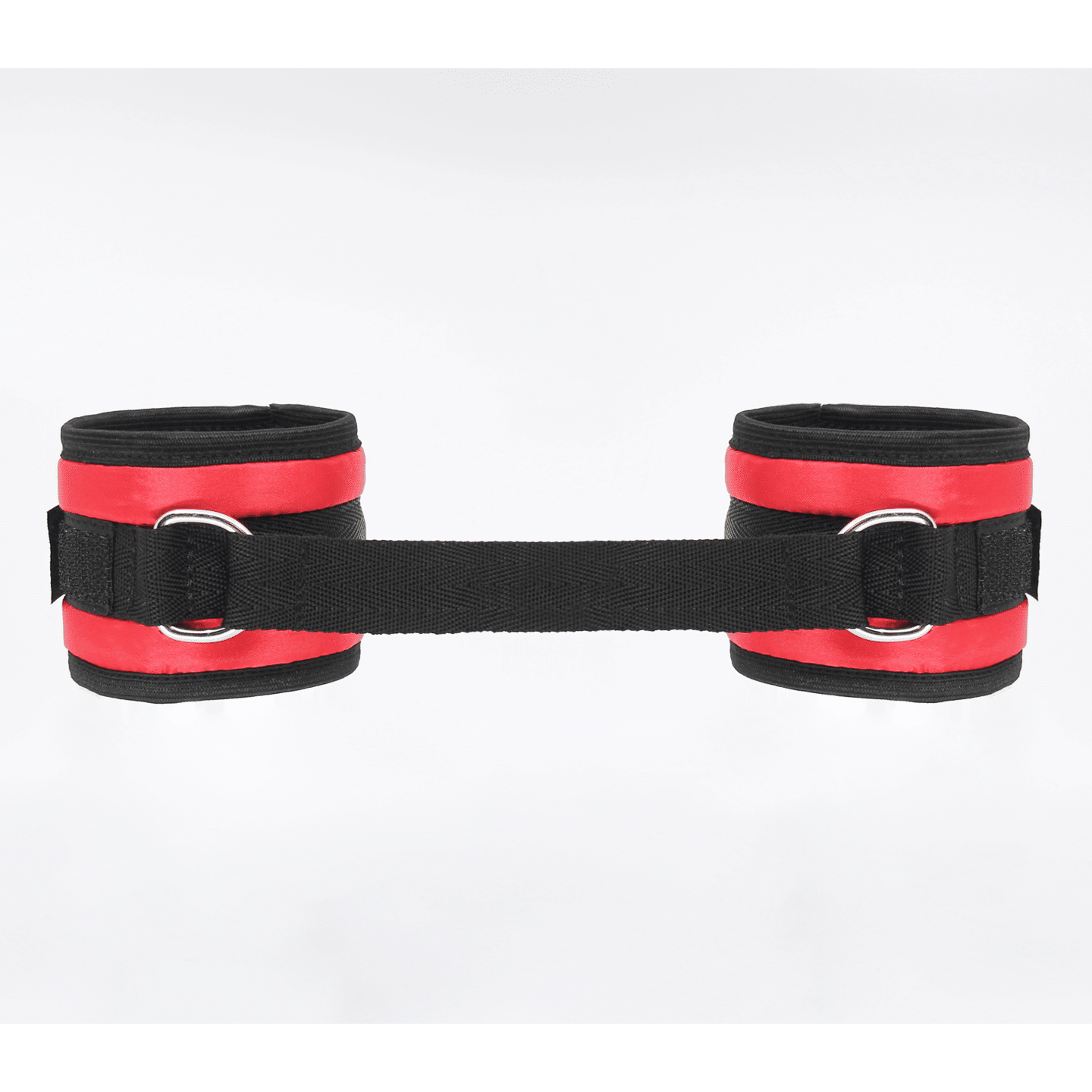 Love In Leather - Satin Wrist Restraints | Red