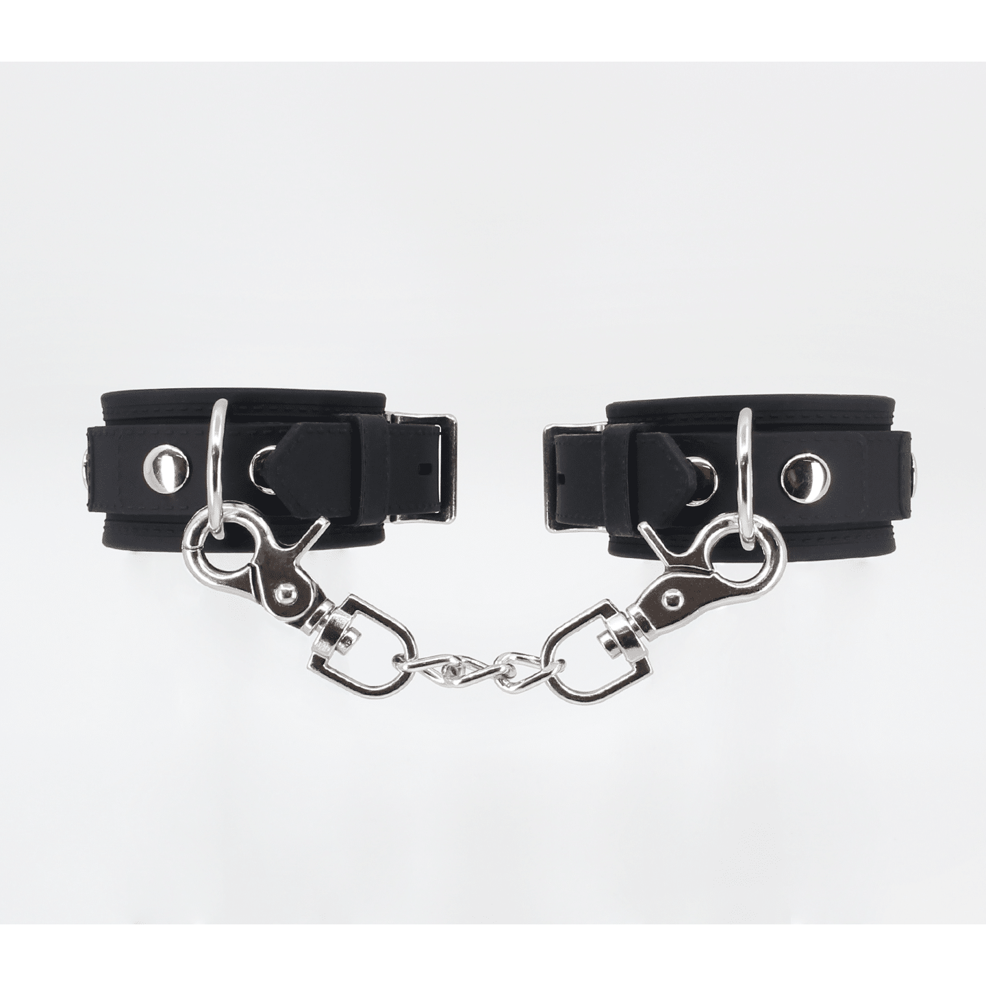 Love In Leather - Silicone Wrist Restraints | Buckle Closure