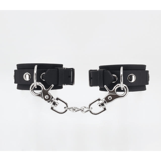 Love In Leather - Silicone Wrist Restraints | Buckle Closure