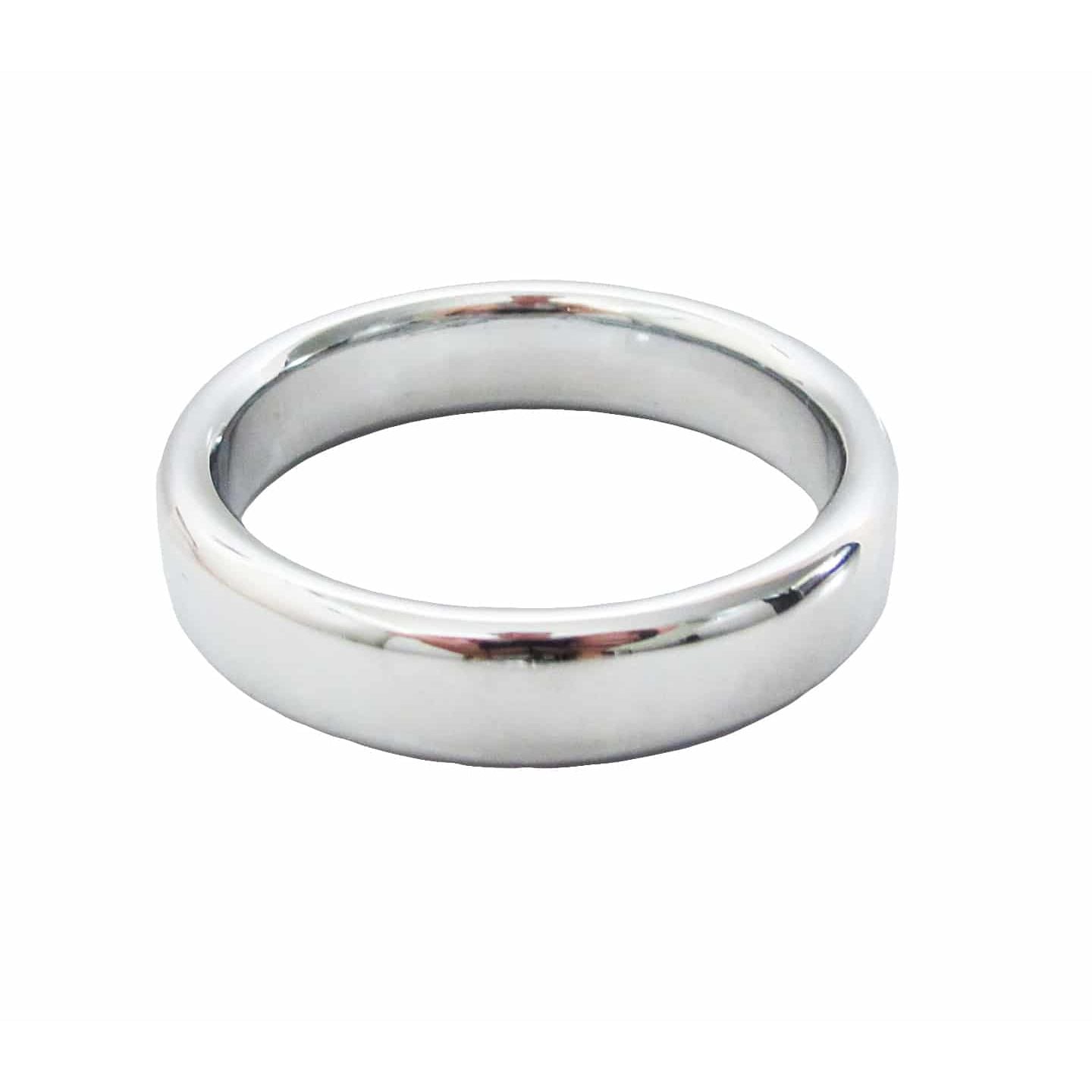 Love In Leather - Stainless Steel Fat Boy Cock Ring | 45mm