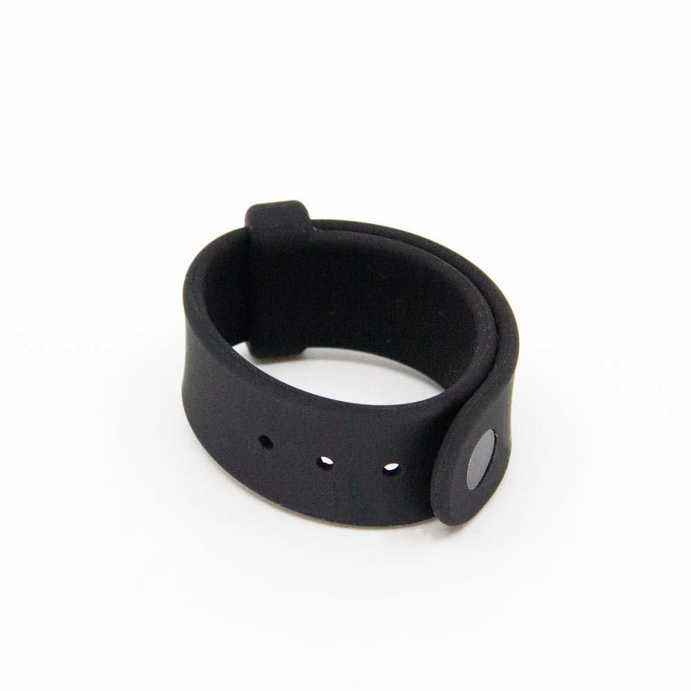 Love In Leather - Adjustable Quick-Release Silicone Cock Band | Black