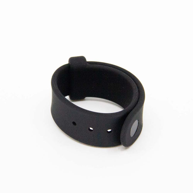 Love In Leather - Adjustable Quick-Release Silicone Cock Band | Black