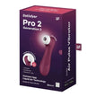 Satisfyer – Pro 2 Gen 3 App Control Wine Red | Clitoral Stimulator