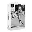 Ouch! - Black & White - Bed Post Bindings Restraint Kit |