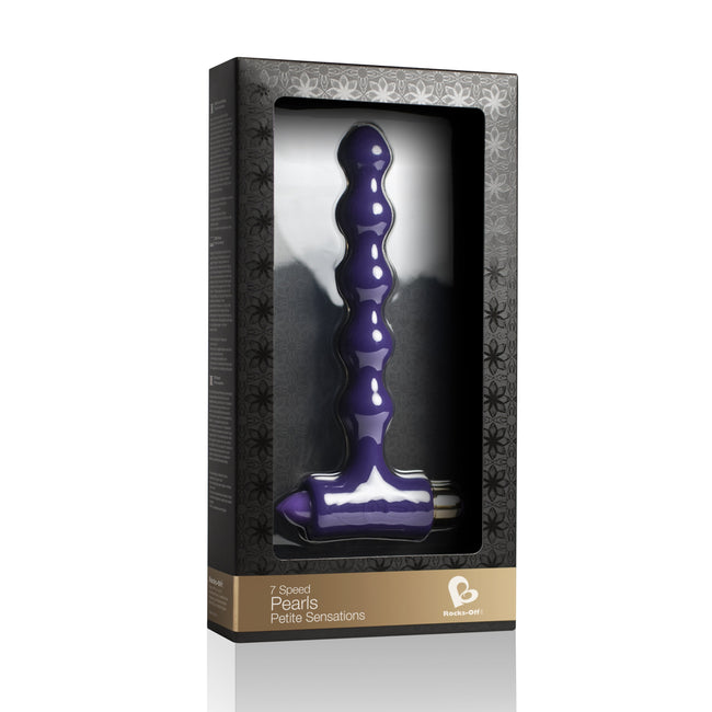Rocks Off - Purple Petite Sensations Pearls | Vibrating
