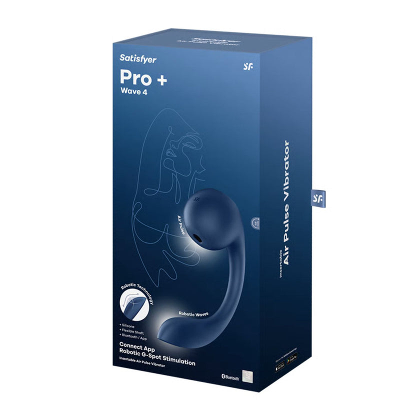 Satisfyer - Pro+ Wave 4 Insertable Air Pulse | Connect App