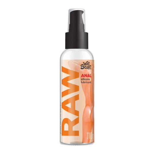 NEW! Wet Stuff - Raw | Anal Silicone Lubricant 110g