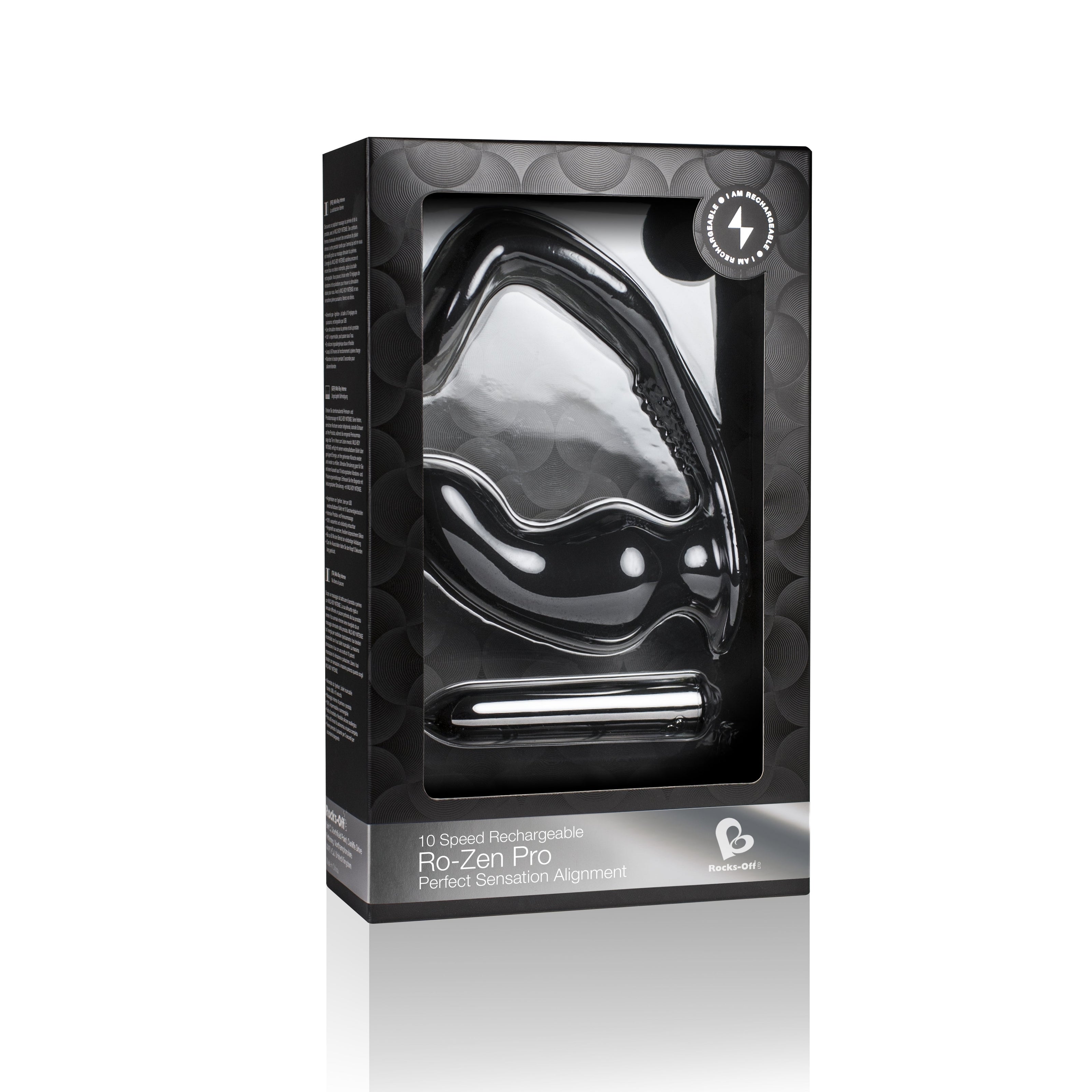 Rocks Off - Rozen Pro | Vibrating Anal Plug Cock Ring