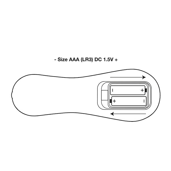 Rocks Off - Ruby 10 speed | Lay-on Vibrator