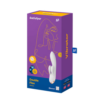 Satisfyer – Double Flex App Connect| Rabbit Vibrator