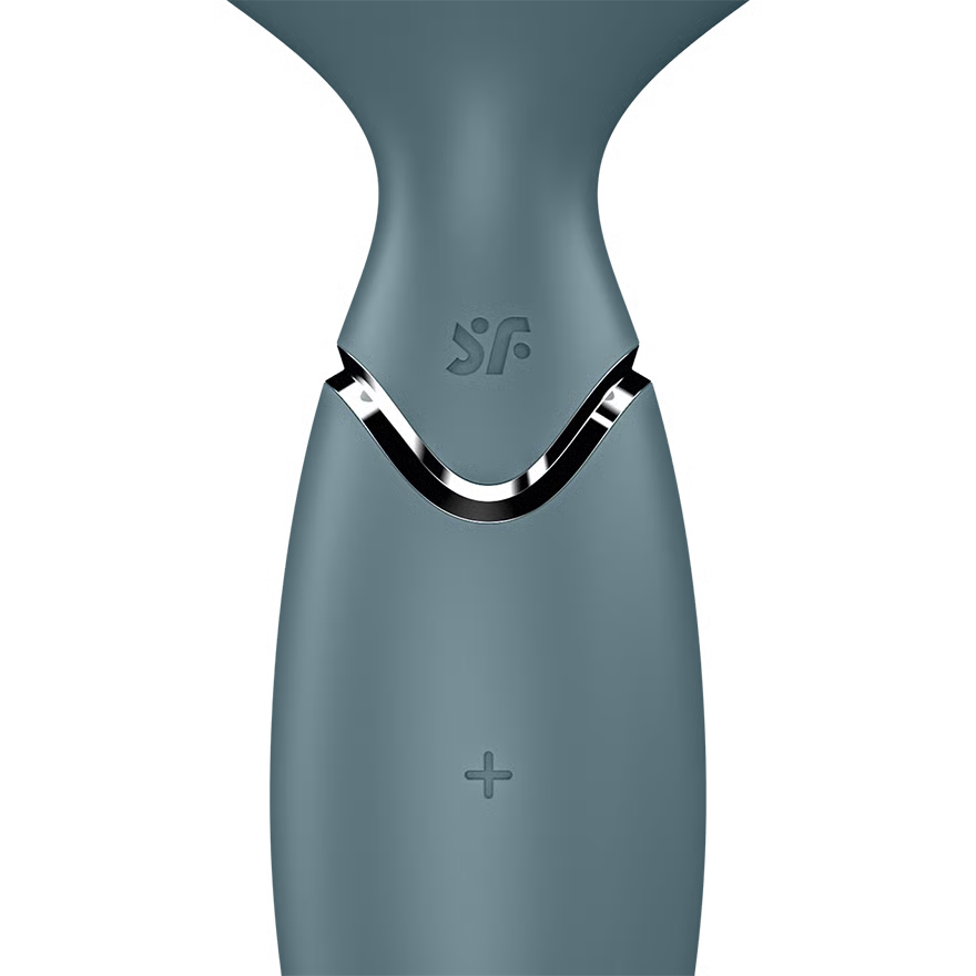 Satisfyer – Mini Wand-er Stone Grey | Compact Travel Massager