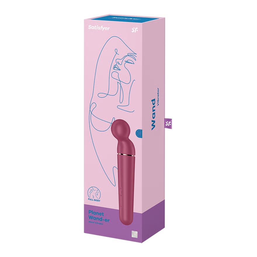 Satisfyer – Planet Wand-er Berry | Full-Body Massager & Vibrator