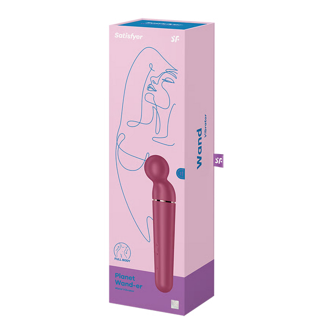 Satisfyer – Planet Wand-er Berry | Full-Body Massager & Vibrator