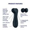 Satisfyer – Pro 2 Gen 3 App Control Black | Clitoral Stimulator