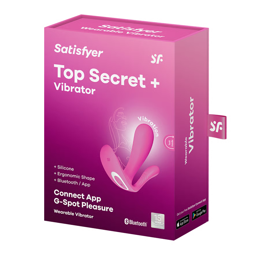 Satisfyer – Top Secret+ | App-Controlled Wearable Vibrator