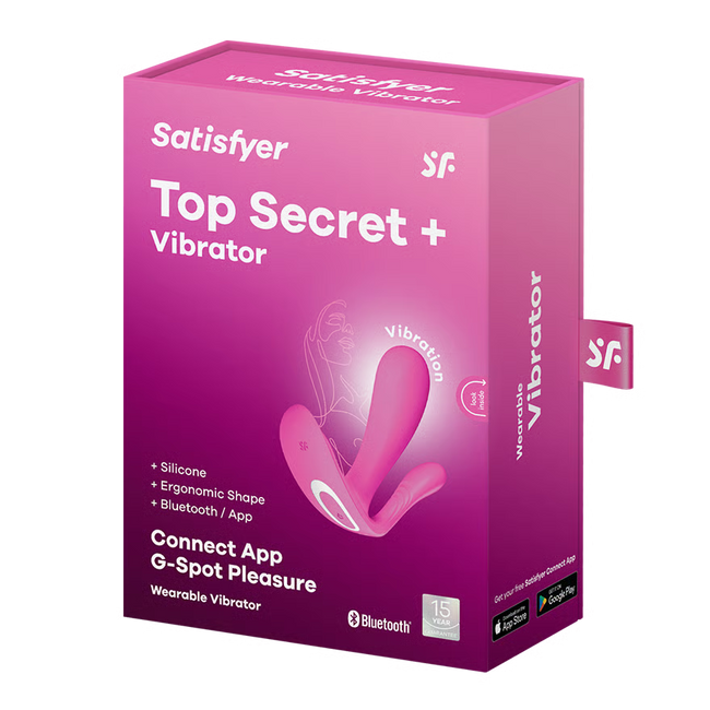 Satisfyer – Top Secret+ | App-Controlled Wearable Vibrator