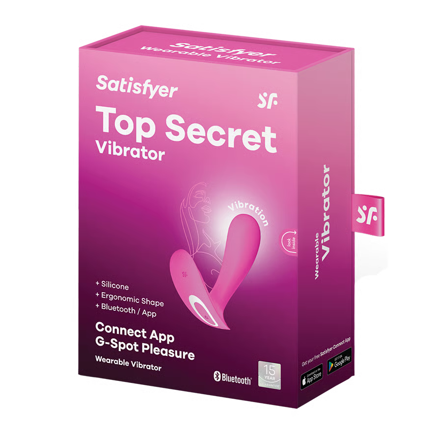 Satisfyer – Top Secret | App-Controlled Wearable G-Spot Vibrator
