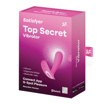 Satisfyer – Top Secret | App-Controlled Wearable G-Spot Vibrator