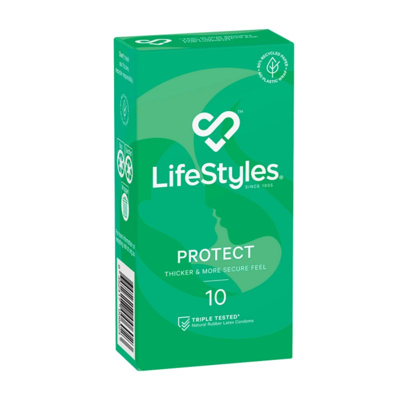 Lifestyles - Protect - Thicker Condoms | 10 Pack