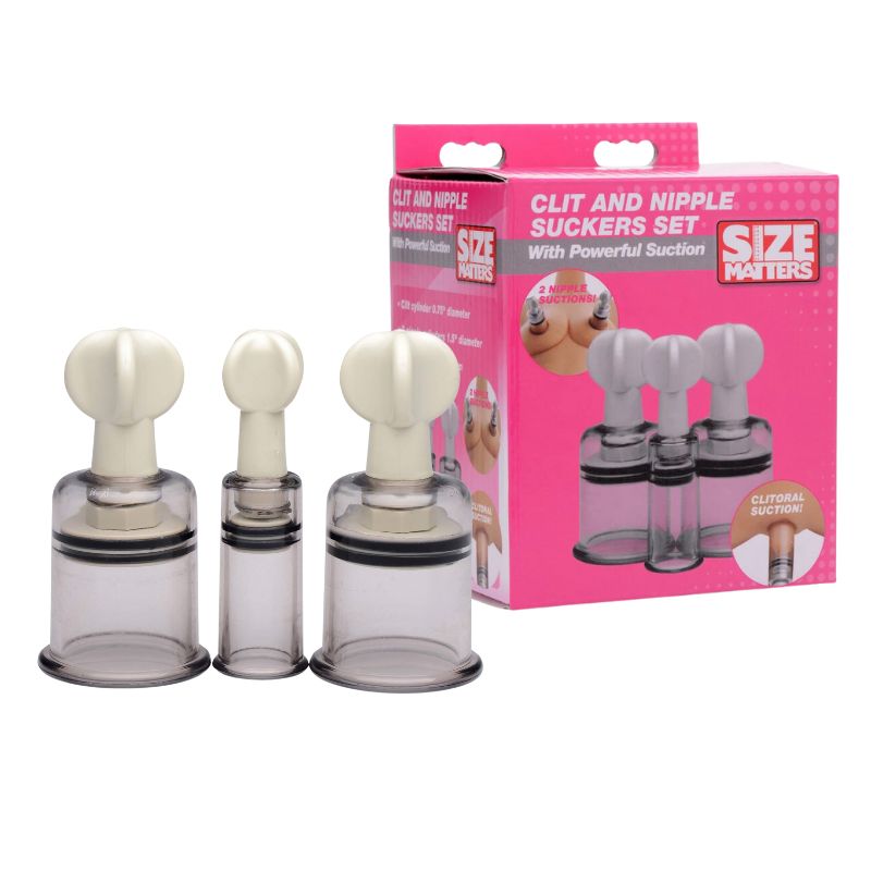 Size Matters - Max Twist | Clit & Nipple Sucker Set