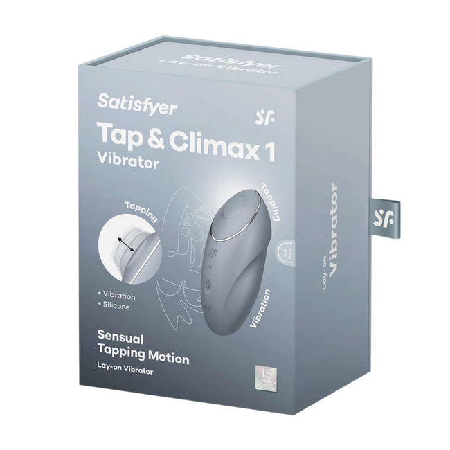 Satisfyer - Tap & Climax 1 | Lay-On Vibrator