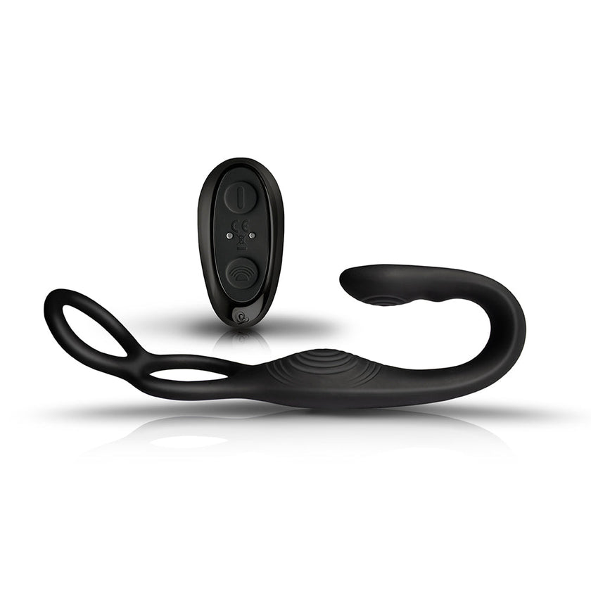 Rocks Off - The Vibe Cockring with Anal stimulator | Rechargeable