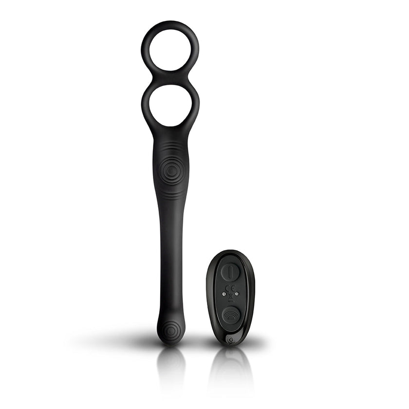 Rocks Off - The Vibe Cockring with Anal stimulator | Rechargeable