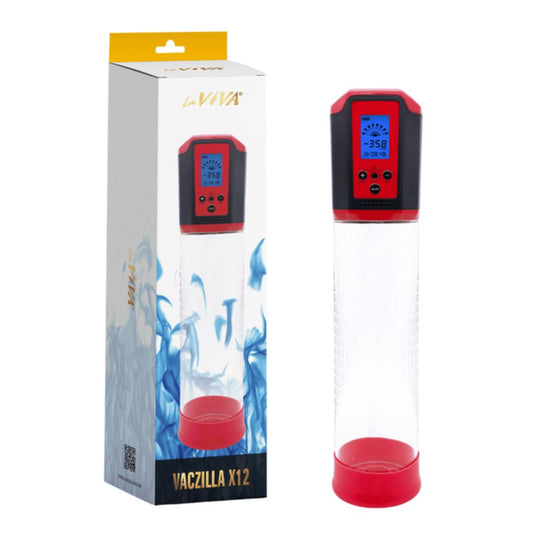 La Viva - Vaczilla X12 | LCD Screen Electronic Penis Pump