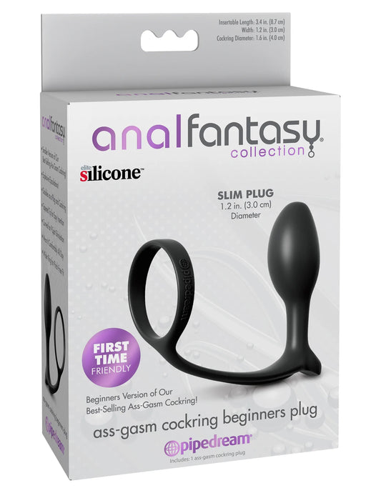 Anal Fantasy Collection - Ass-Gasm Cock-Ring | Beginner's Plug