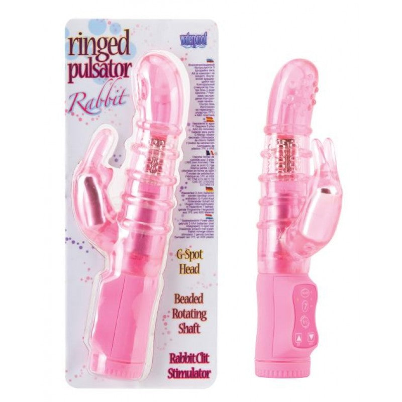 Ringed Pulsator Rabbit | Vibrating Dildo