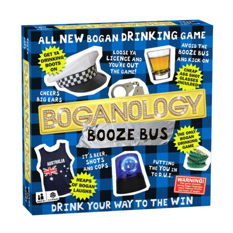 Boganology - Booze Bus | Drinking Board Game