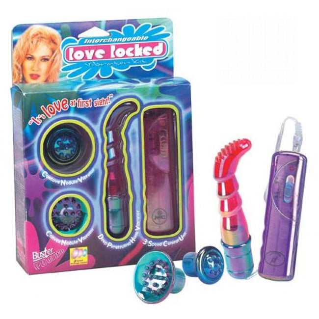 Interchangeable Love Locked | Remote-Controlled Vibrator Kit